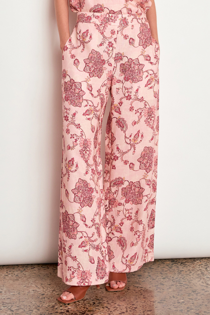 Phase Pant | Peony Paisley