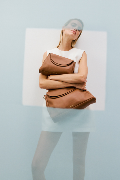 Beckett Shoulder Bag | Tan Luxe