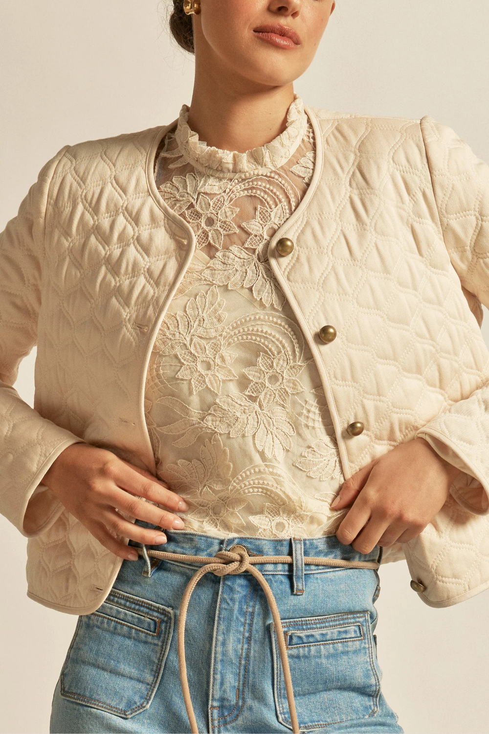 Scribe Jacket | Ecru