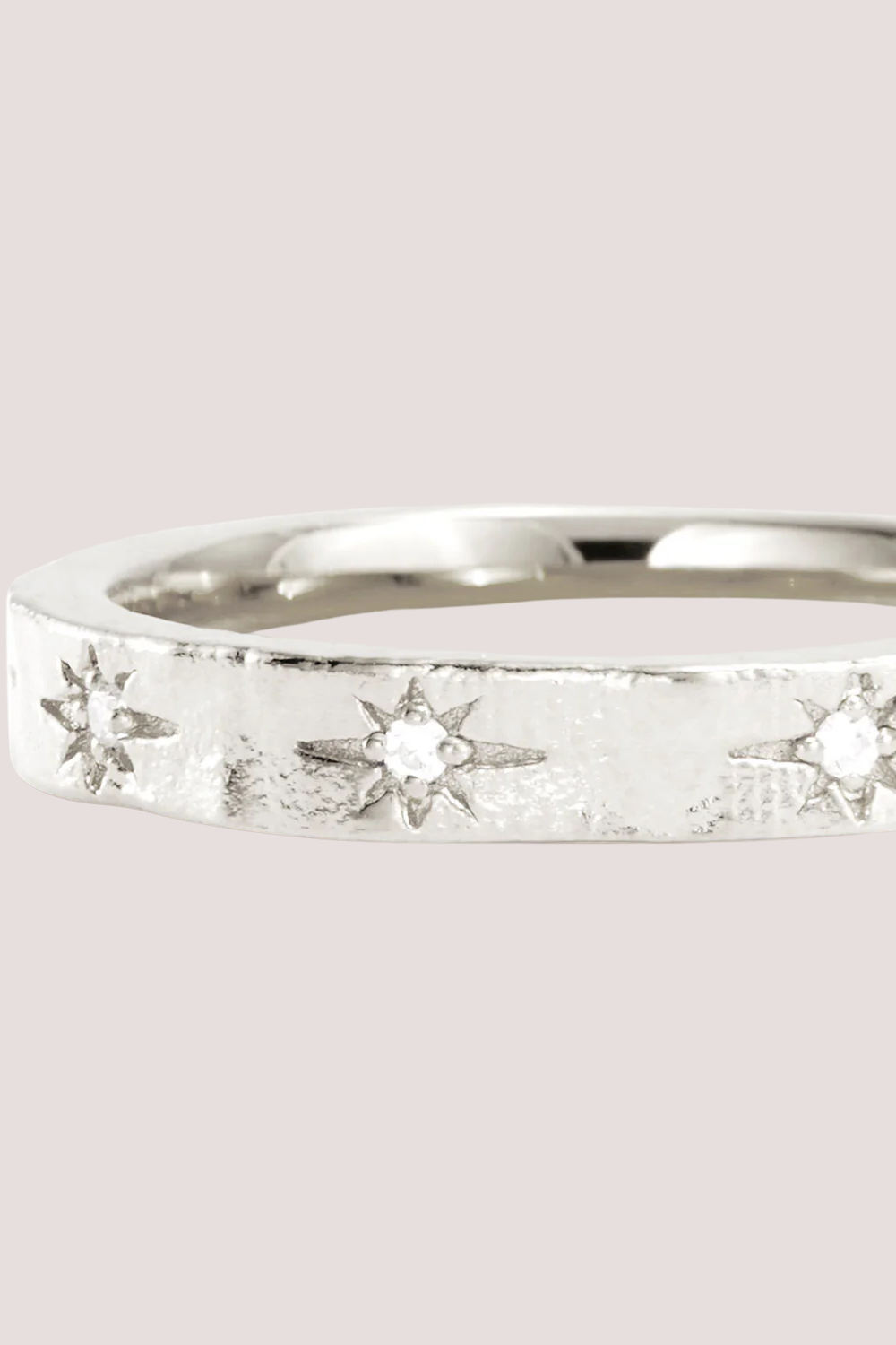 Sterling Silver Stardust Ring