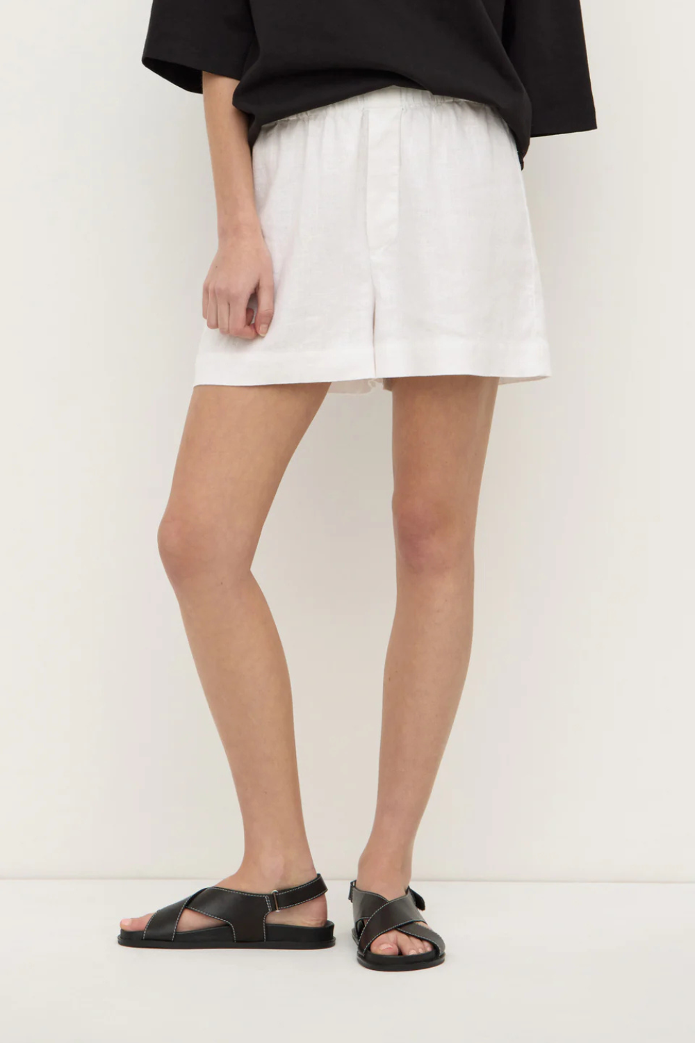 Everyday Linen Short | White