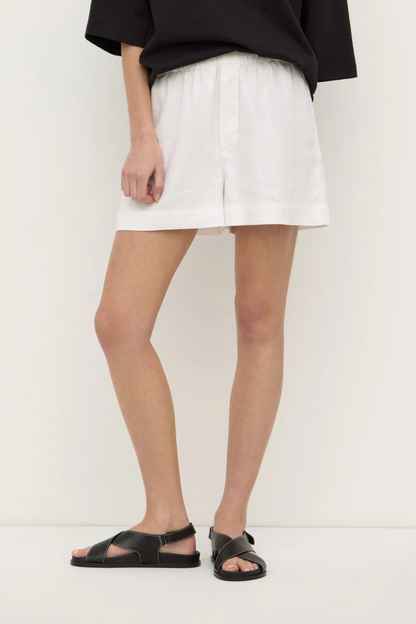 Everyday Linen Short | White