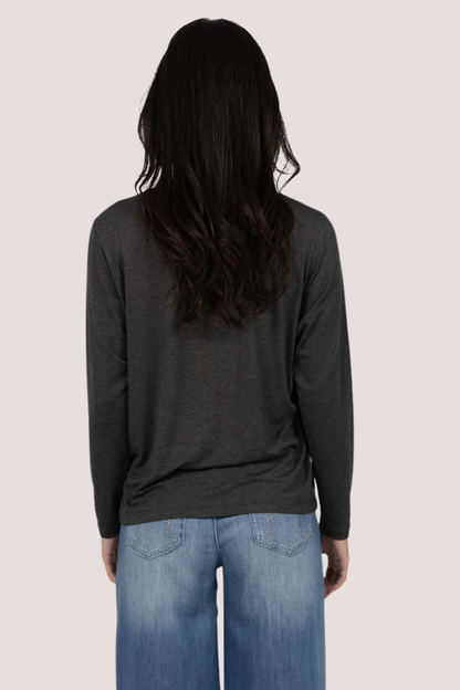 Prophency L/S Tee | Charcoal