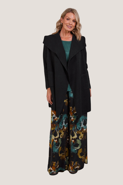 Palmer Relaxed Cardigan | Black