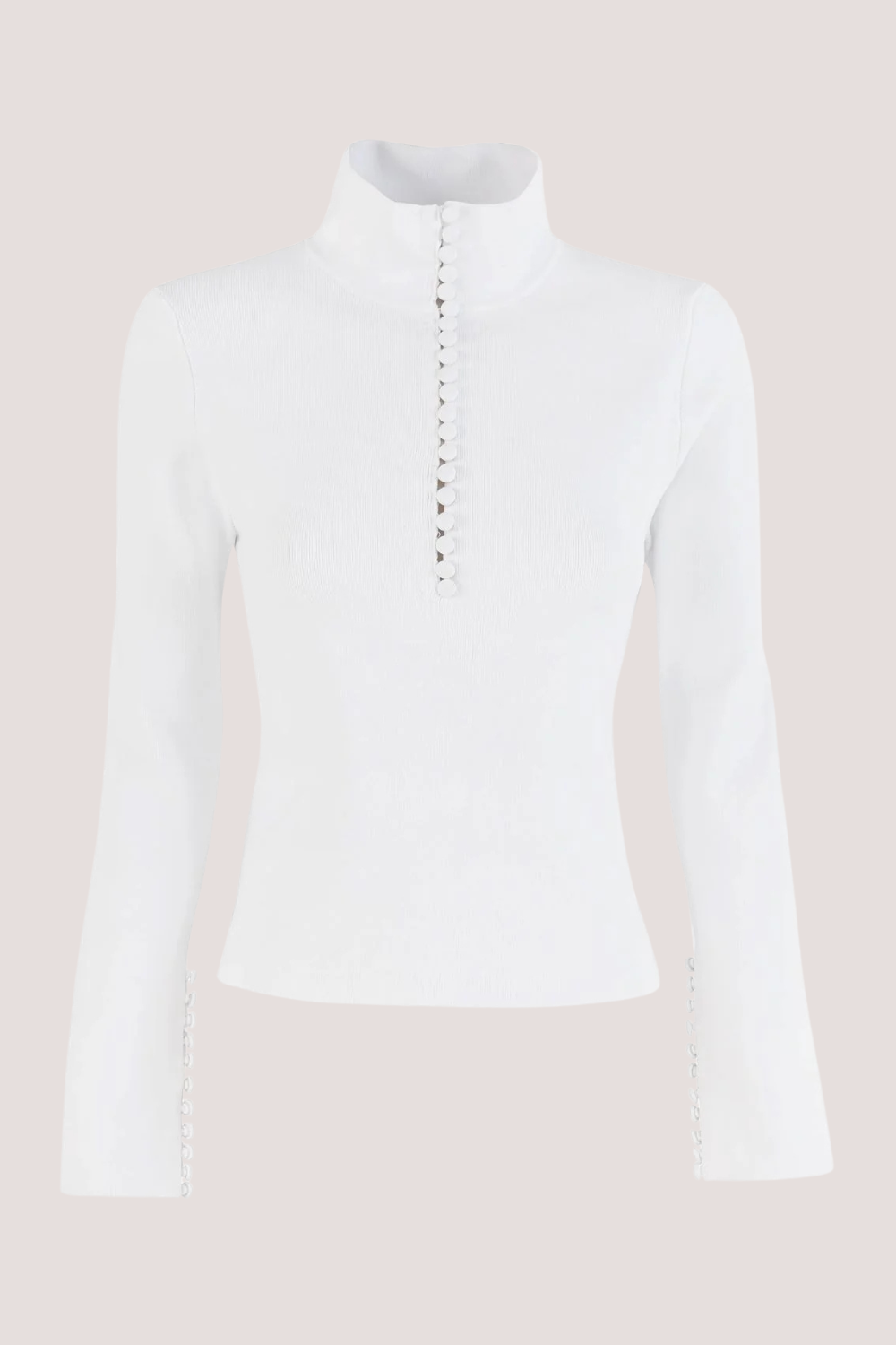 Mayfair Long Sleeve Top | Off White