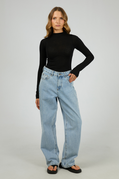 Priya Layering Long Sleeve | Black