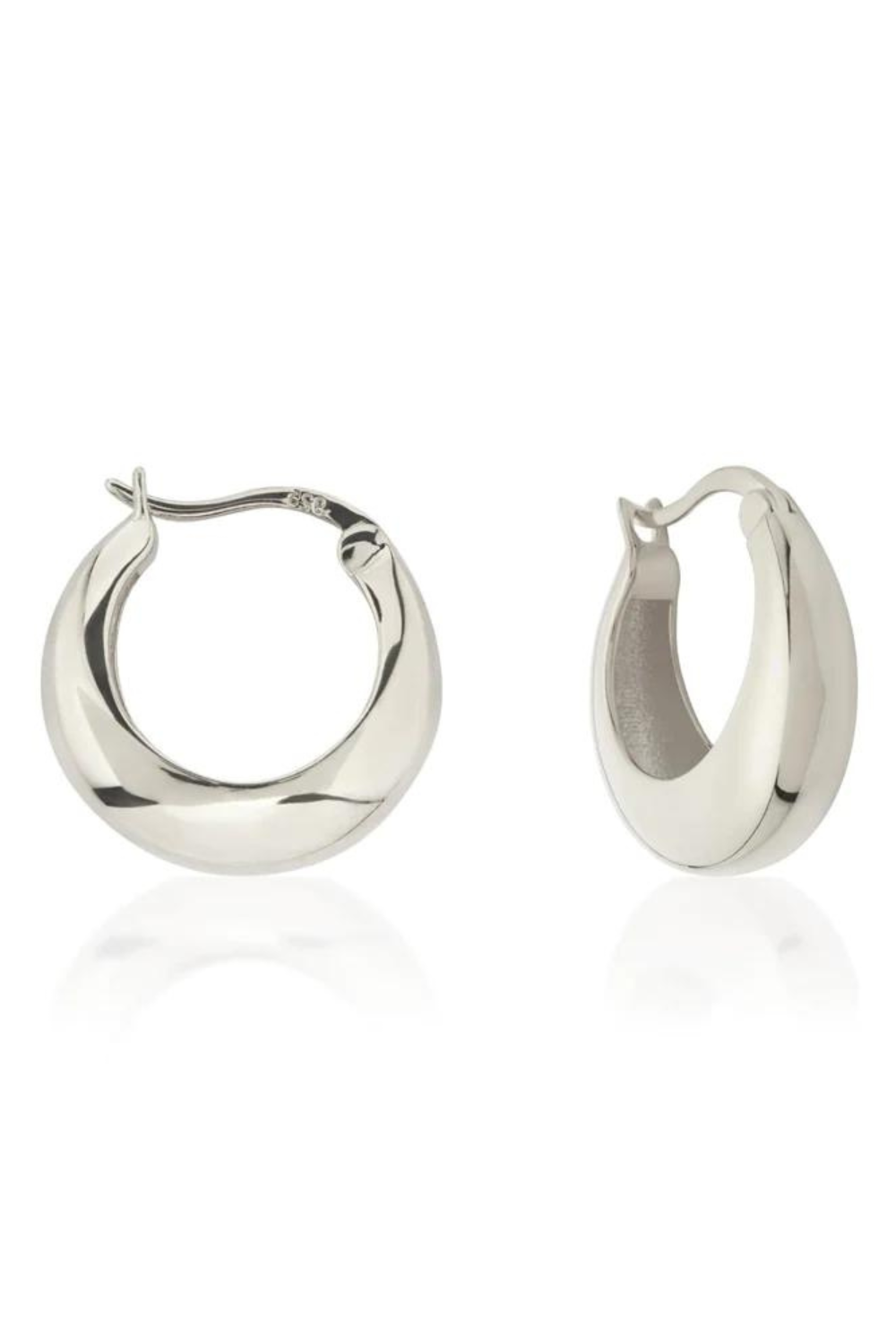 Positano Hoops Silver