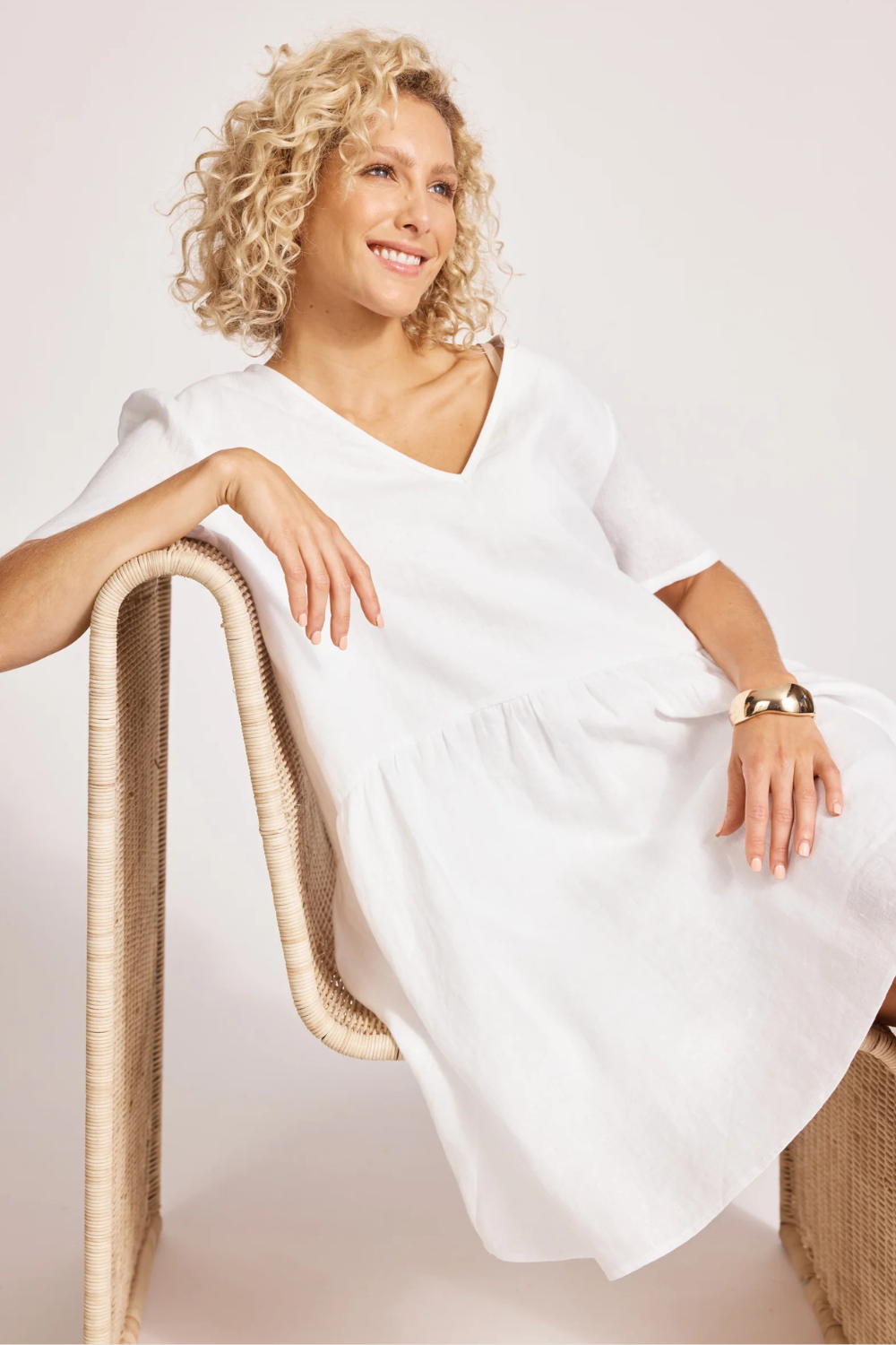 Miramar Midi Dress | White