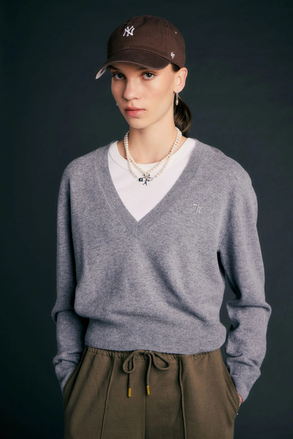 Colette Sweater | Grey Marle