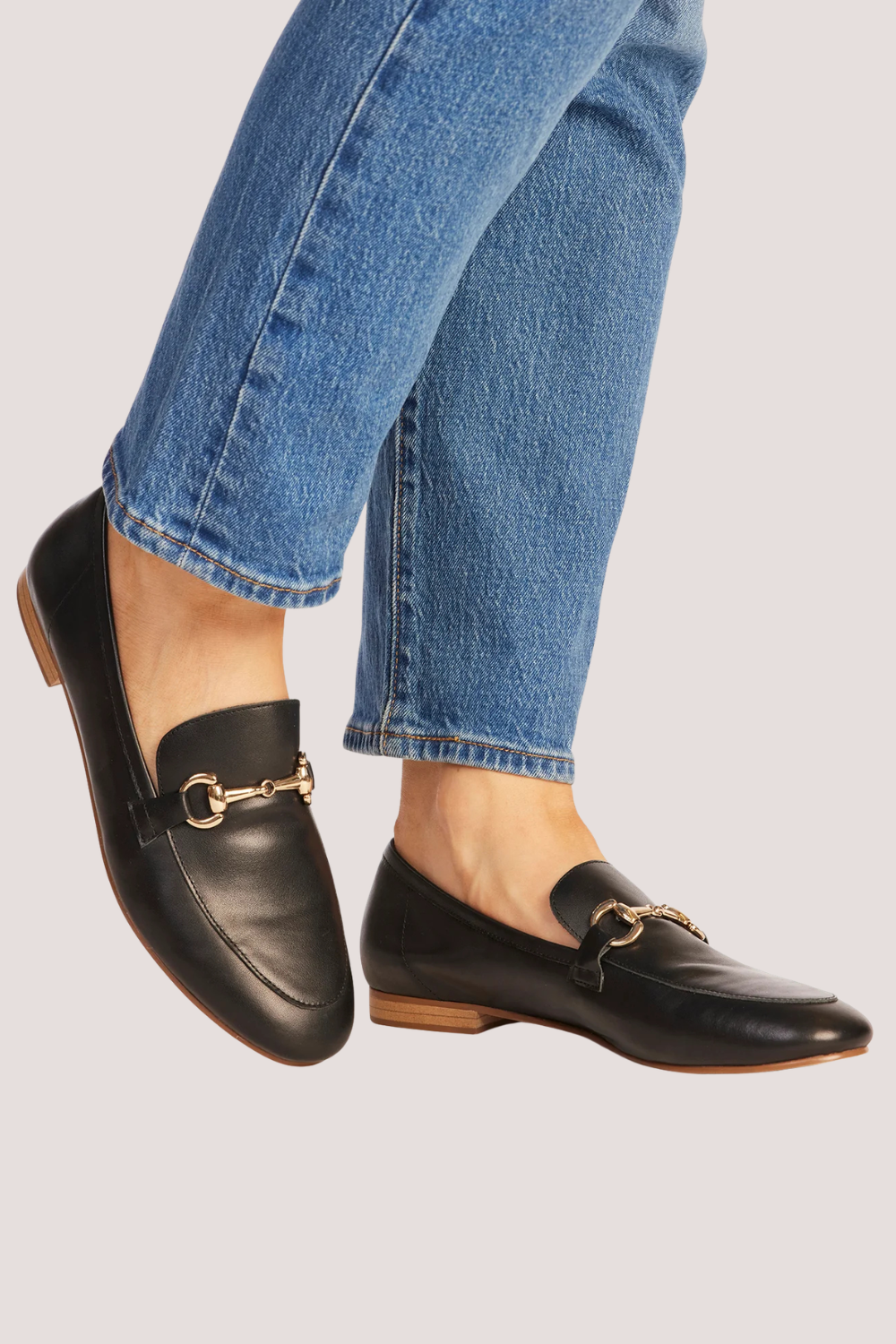 Leila Loafer | Black Calf