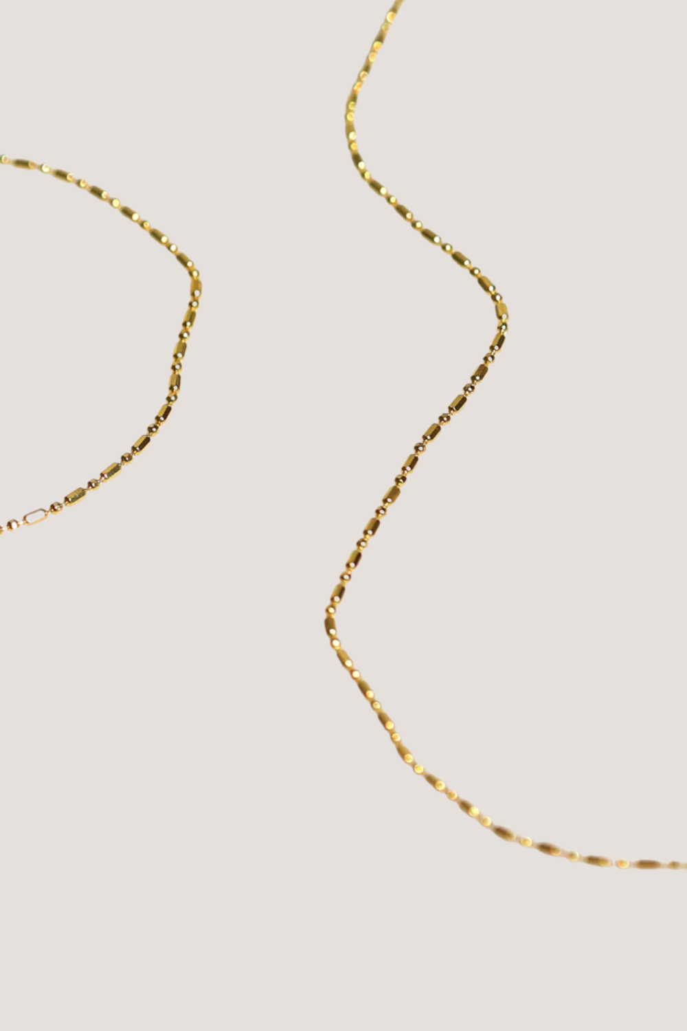 Dash Dot Chain Bracelet | Gold