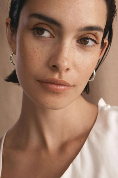 Classic Hoops Medium | Silver