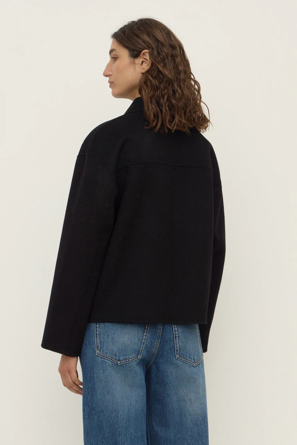 Mya Wool Jacket | Black