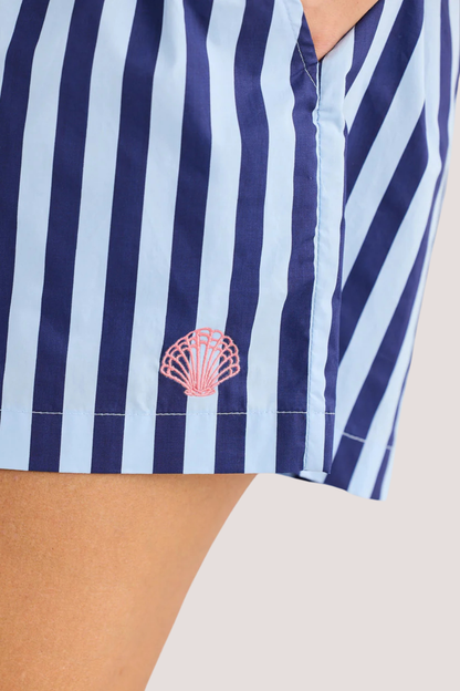 Adrift Short | Blue Stripe