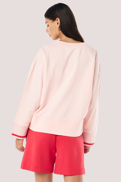 Courtside V-Neck Sweat | Petal