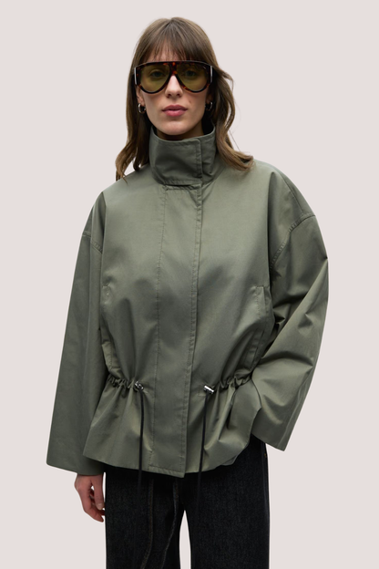 Ensylvie Jacket | Vintage Khaki