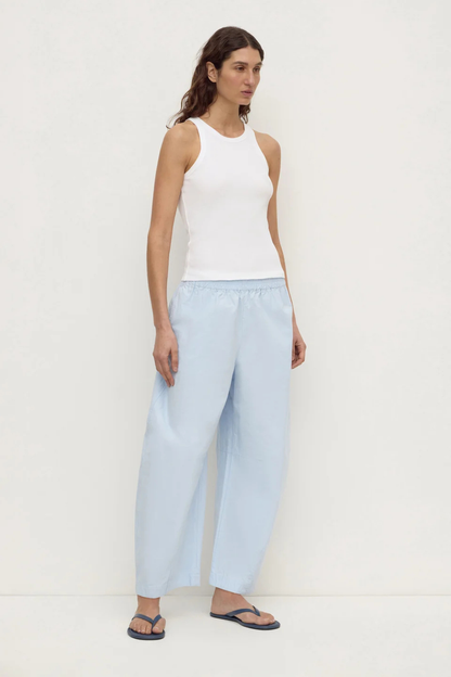 PRE ORDER Lola Barrel Pant | Powder Blue