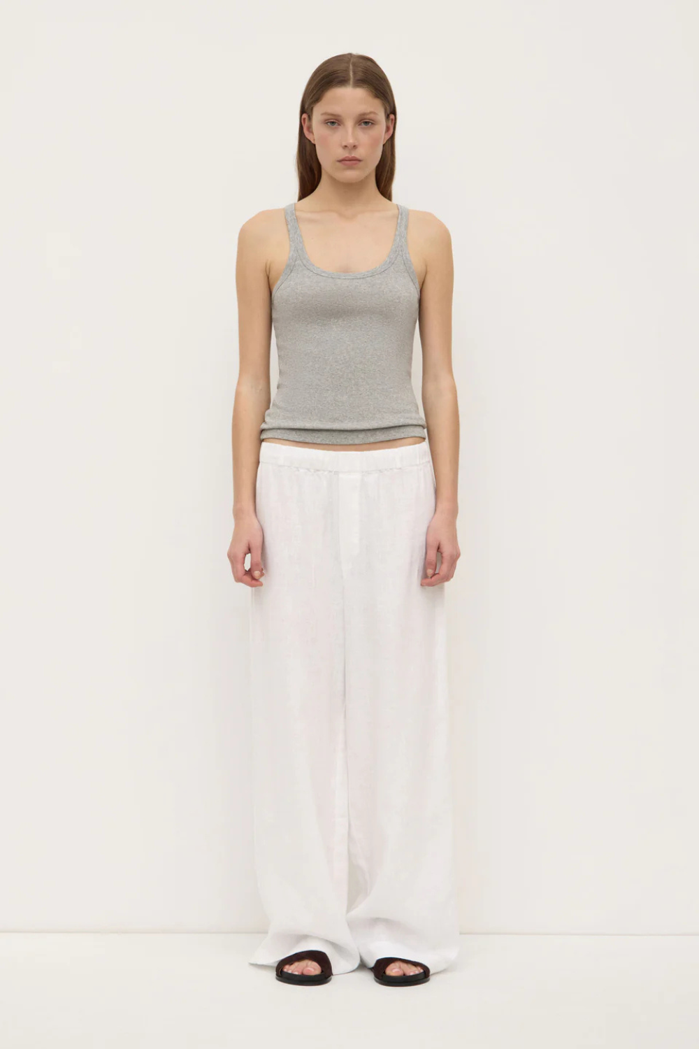 Everyday Linen Pant | White