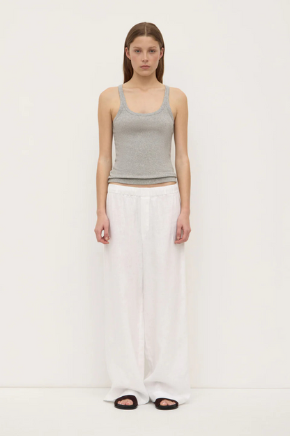Everyday Linen Pant | White
