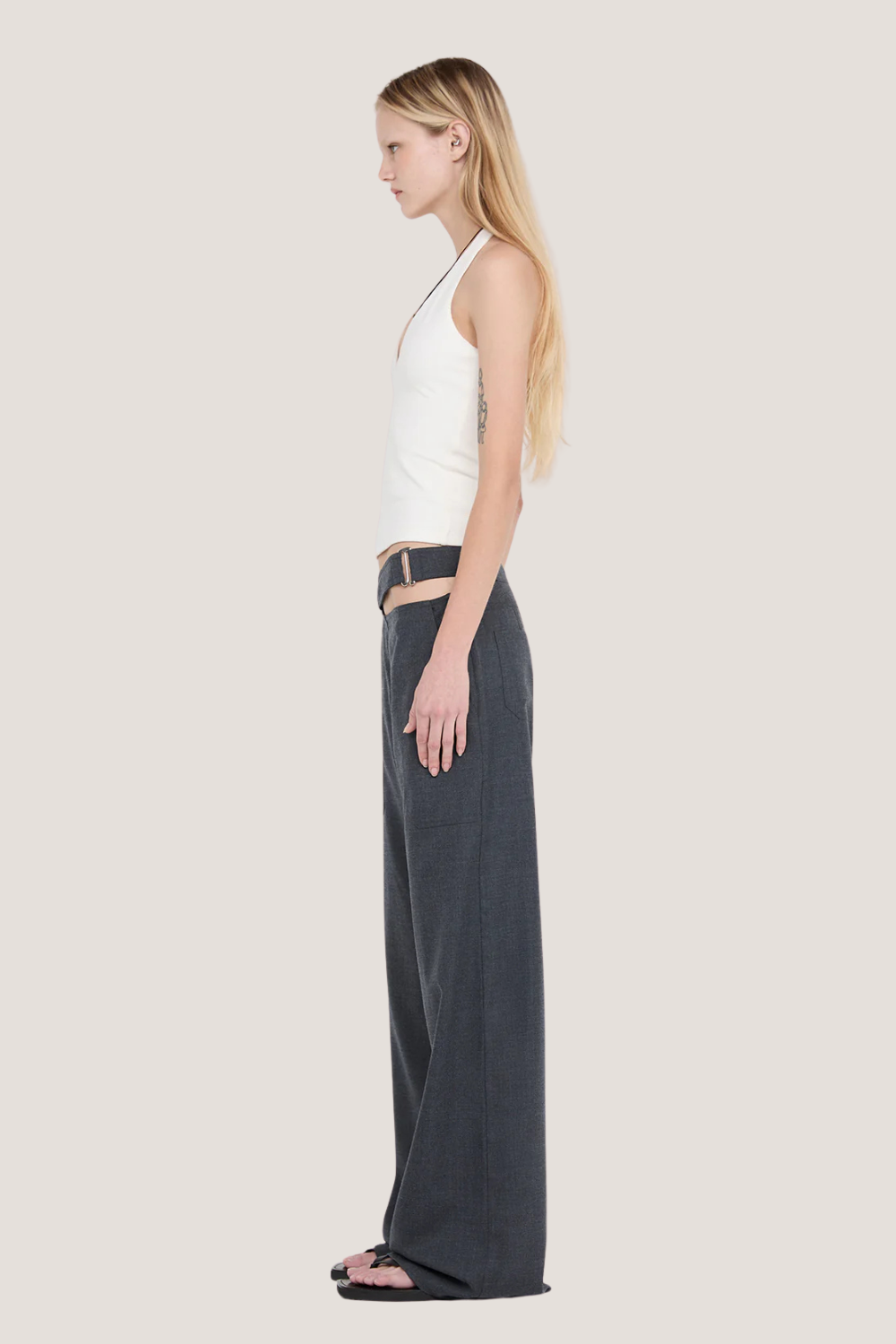 Ione Halter Top | Ivory