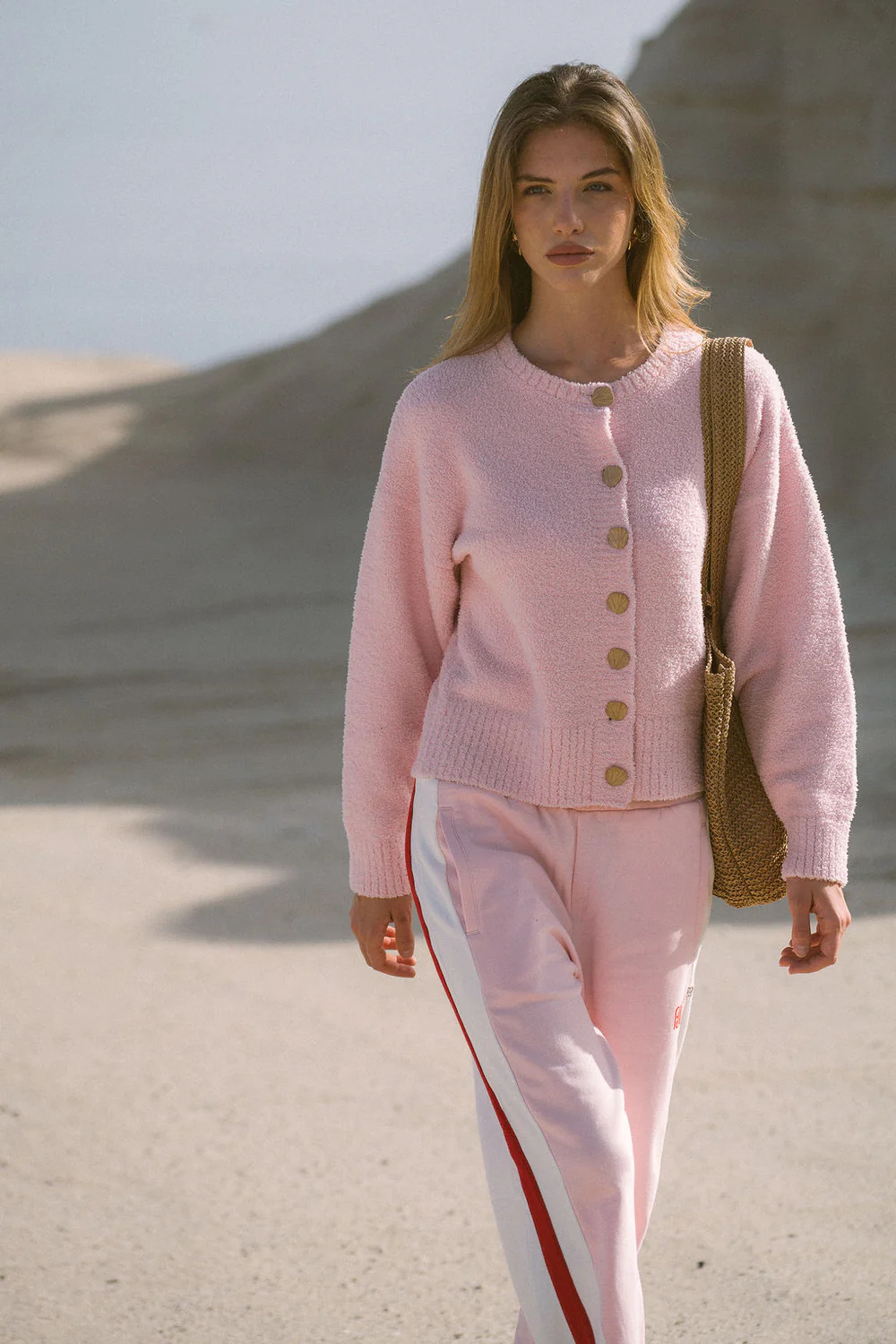 Aimes Shell Cardigan | Pinkesque