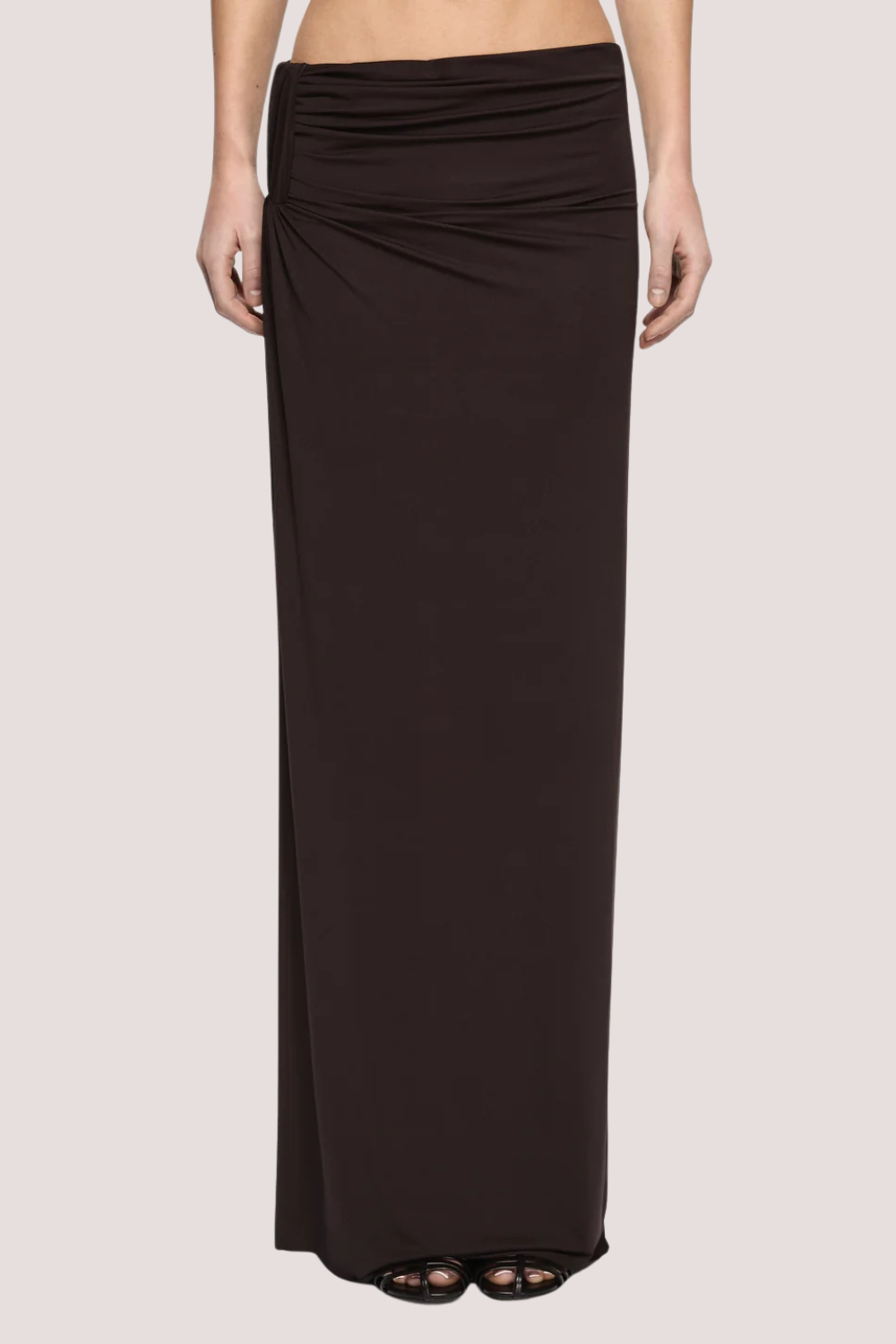 Niko Maxi Skirt | Drk Chocolate