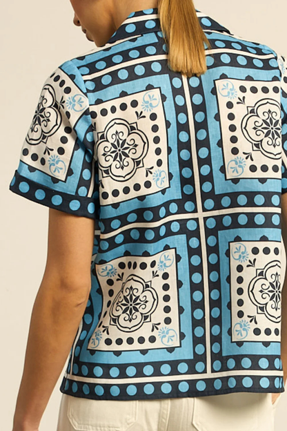 Lumen Top | Bay Scarf