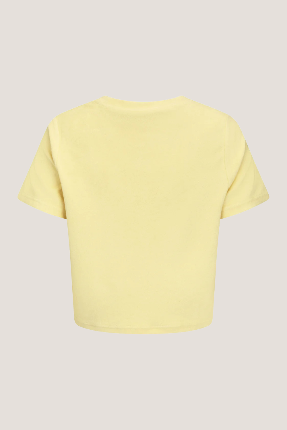 Limoncello Terry Tee | Lemon Cream
