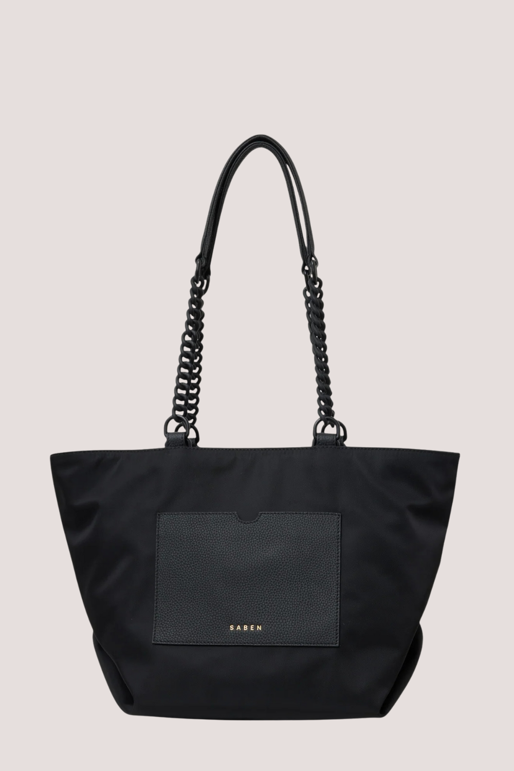 Paris Tote | Black Recycled Nylon