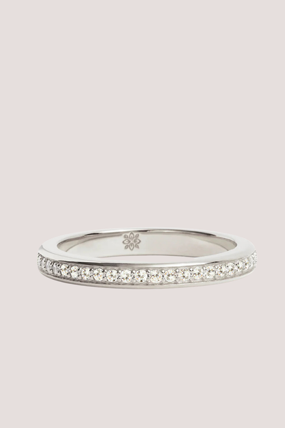 Sterling Silver With Love Ring