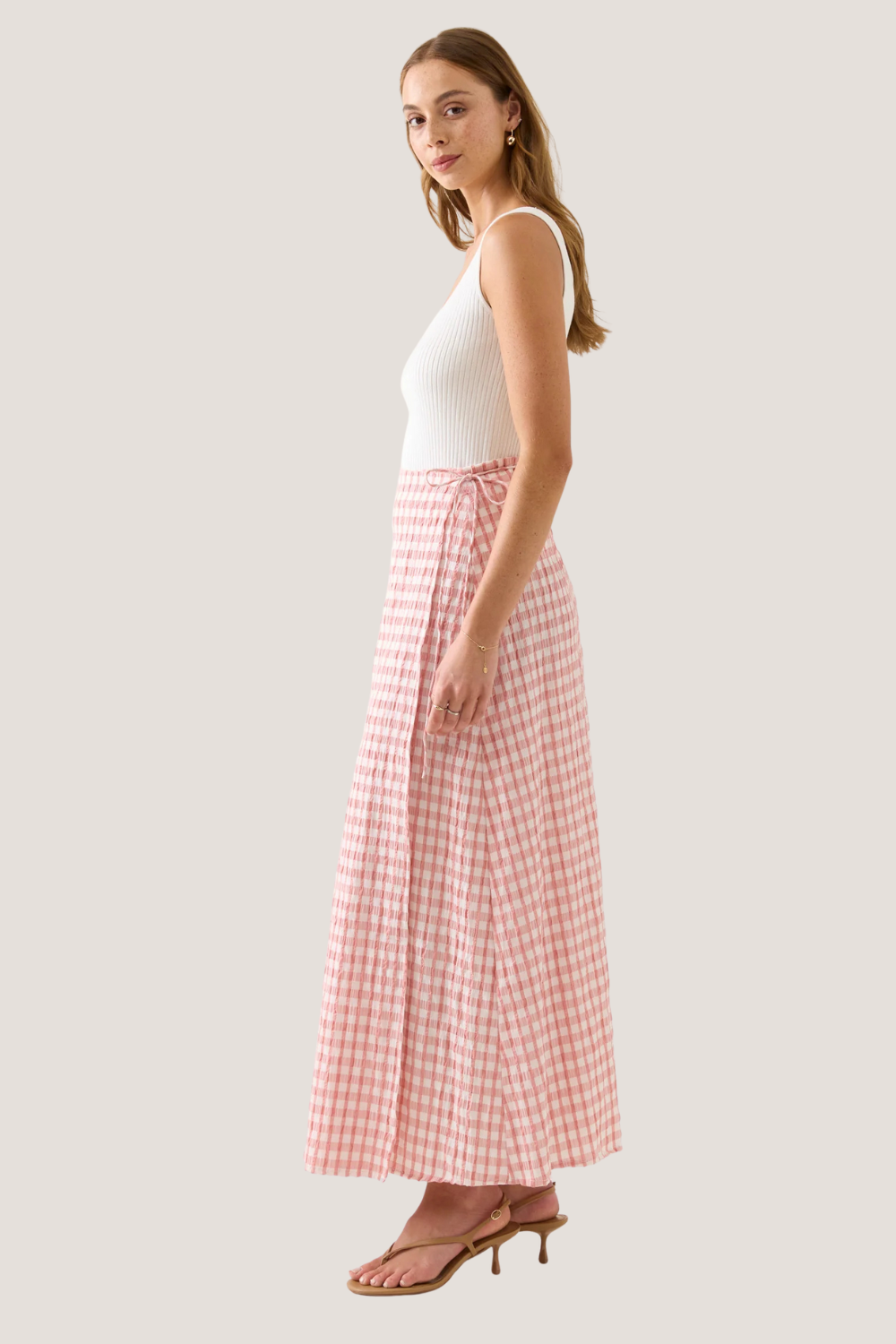 Esther Wrap Skirt | Pink