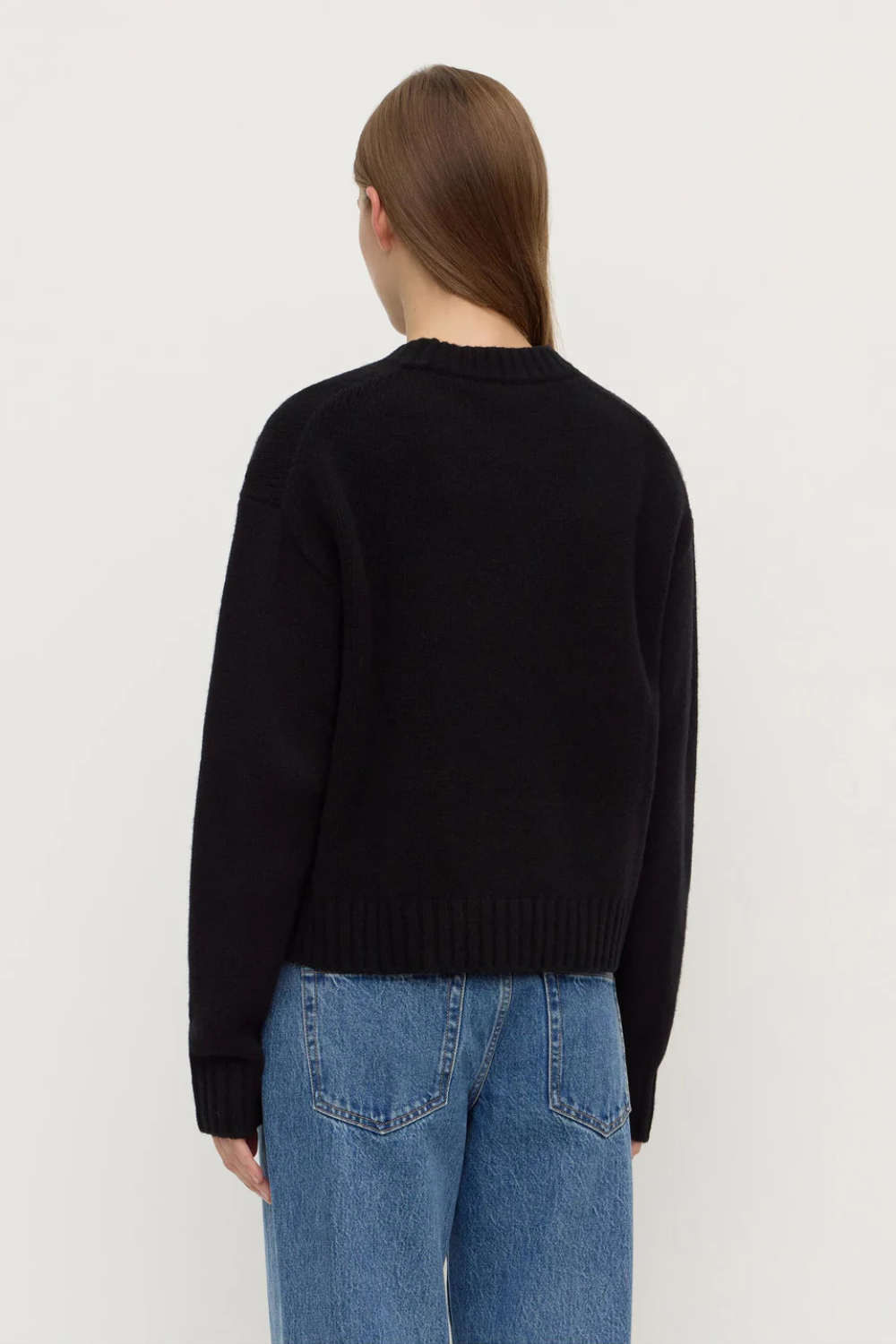 Beau Merino Wool Knit | Black