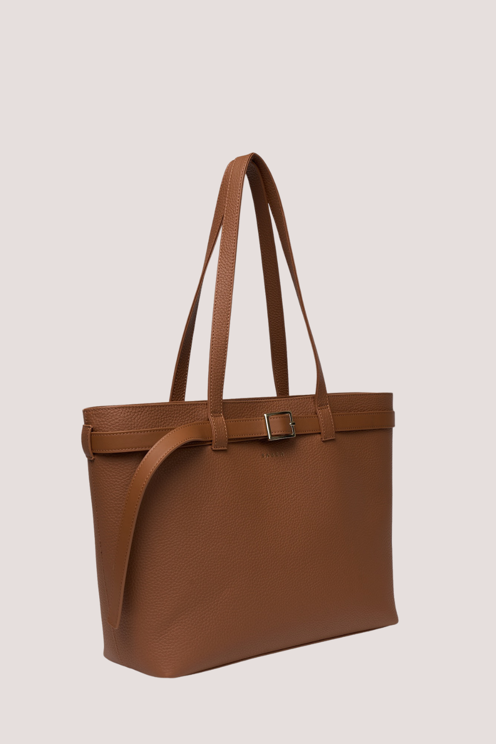 Tabby Shoulder Bag | Tan + Bronze