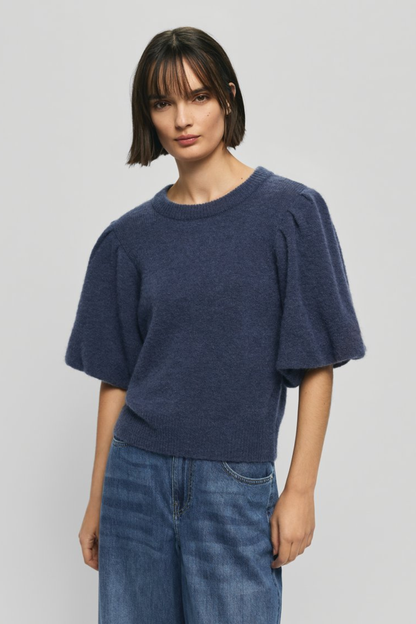 MSCHJini Hope 2/4 Pullover | Vintage Indigo