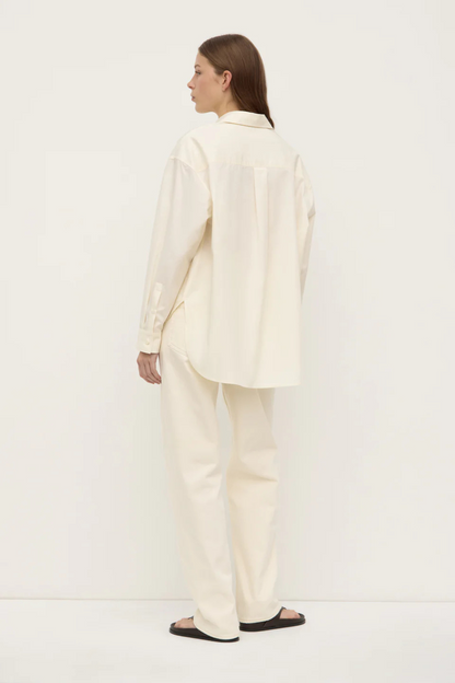 Marigold Poplin Long Sleeve Shirt | Butter