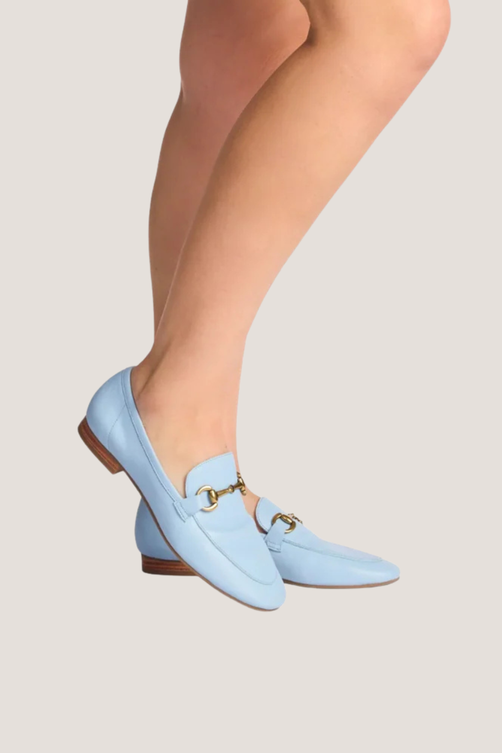 Leila Loafer | Cornflower Calf