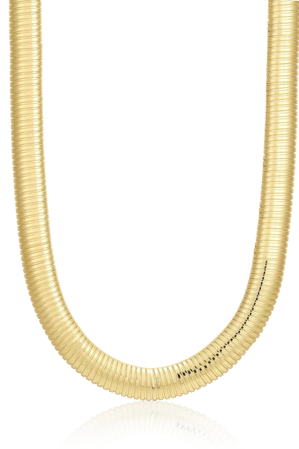 Flex Snake Chain Necklace | Gold