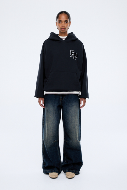 Cassie Oversized Hoodie | Washed Midnight