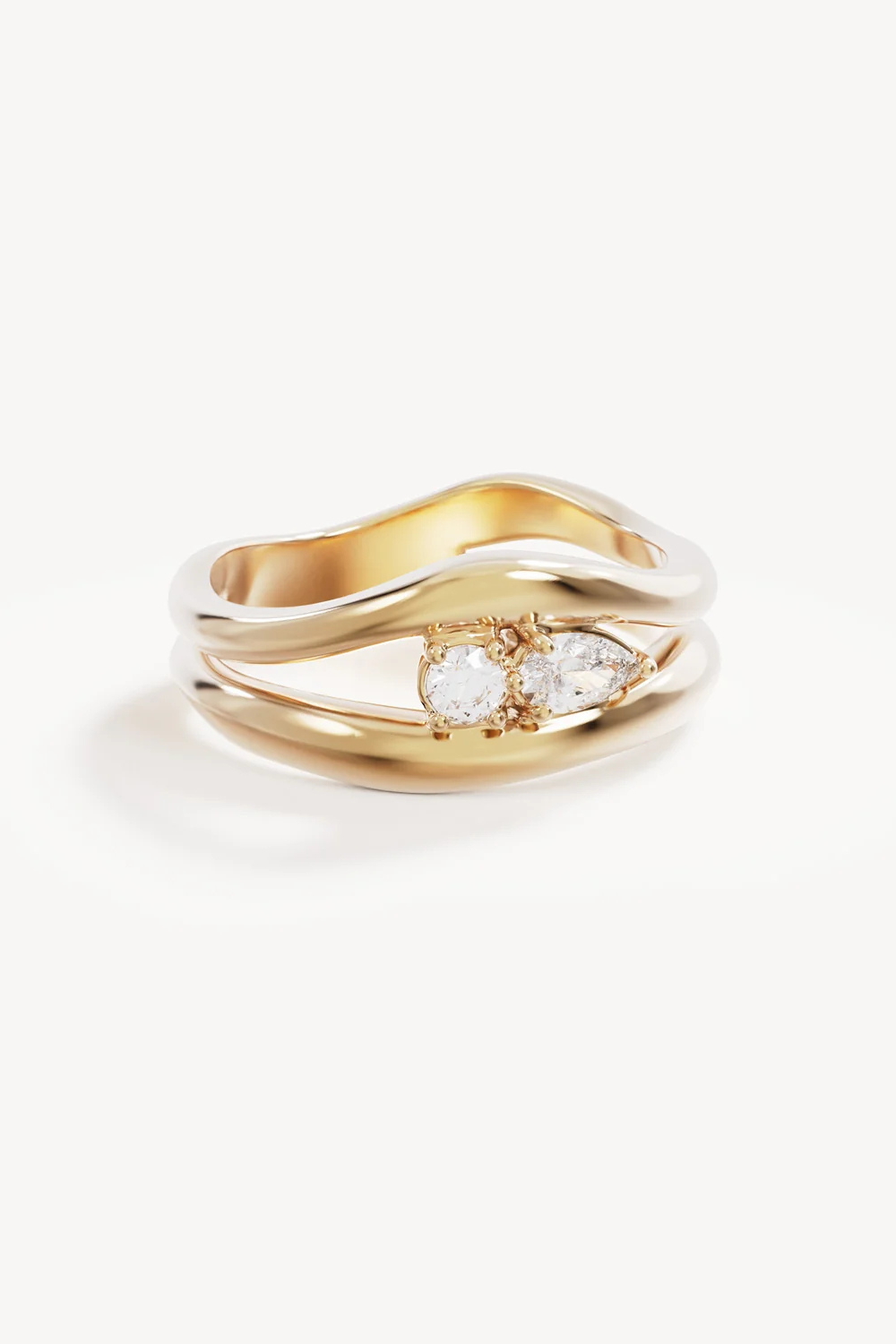 18k Gold Vermeil Celestial Path Ring