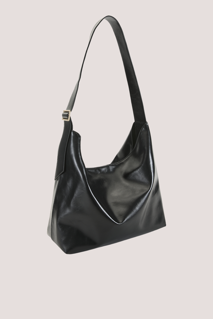 Sisa Shoulder Bag | Black Shine