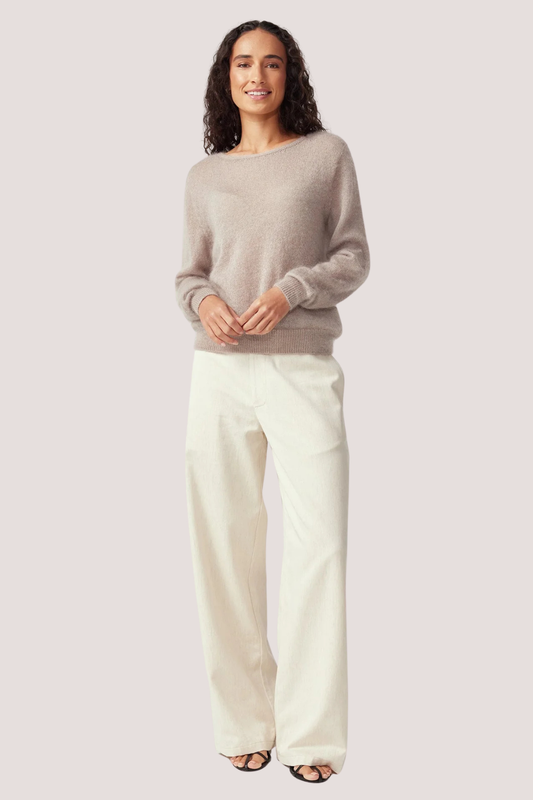 Muse Sweater | Natural Clay