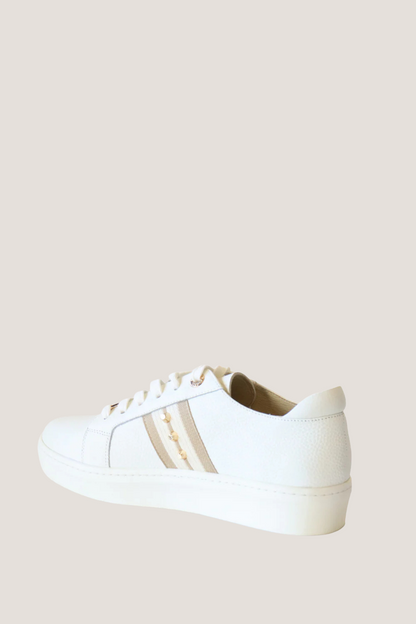 Caine Trainer | Stone Pebble-Cream