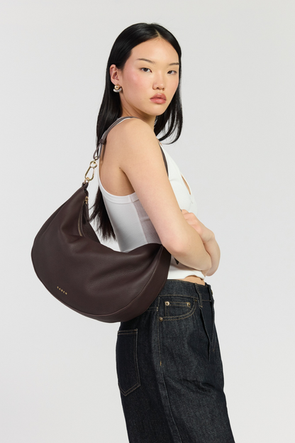 Noa Shoulder Bag | Cacao Luxe