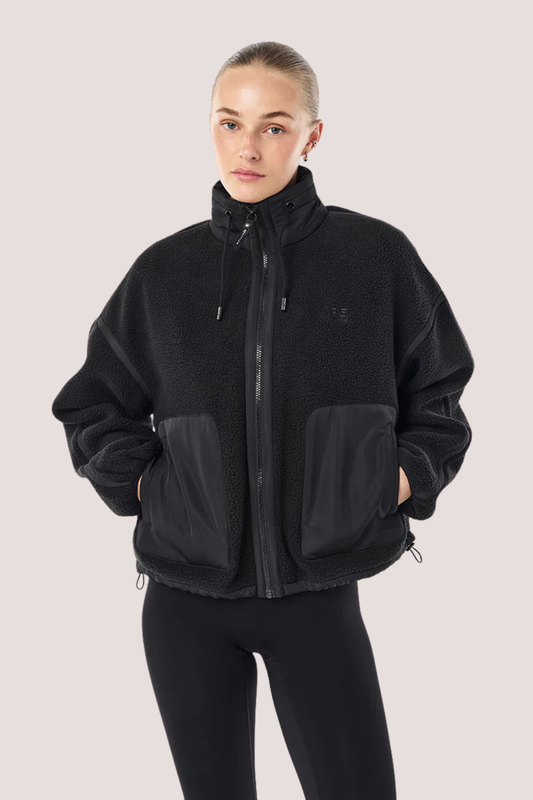 Lennon Sherpa Jacket | Black