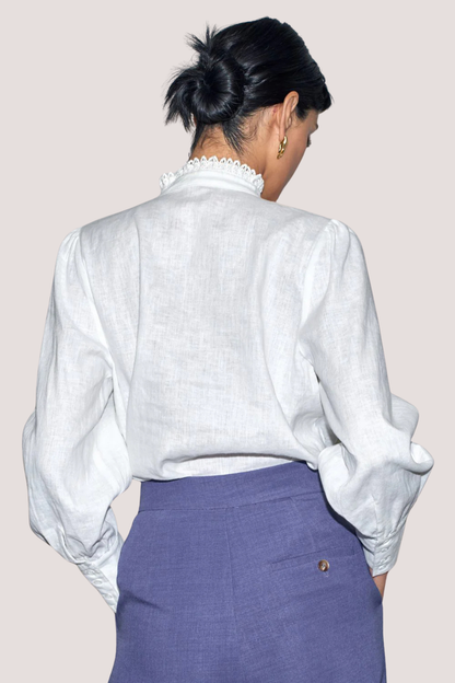 Haze Top | Porcelain