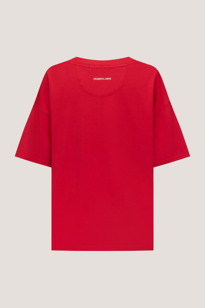 Pacific Majorca Oversized Tee | Washed Cherry Pie