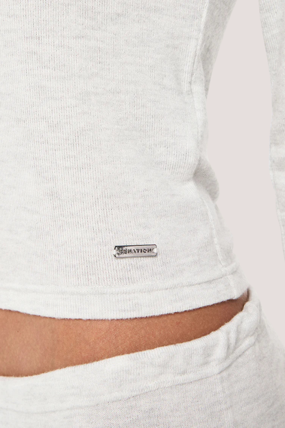 Haven LS Top | Snow Marle