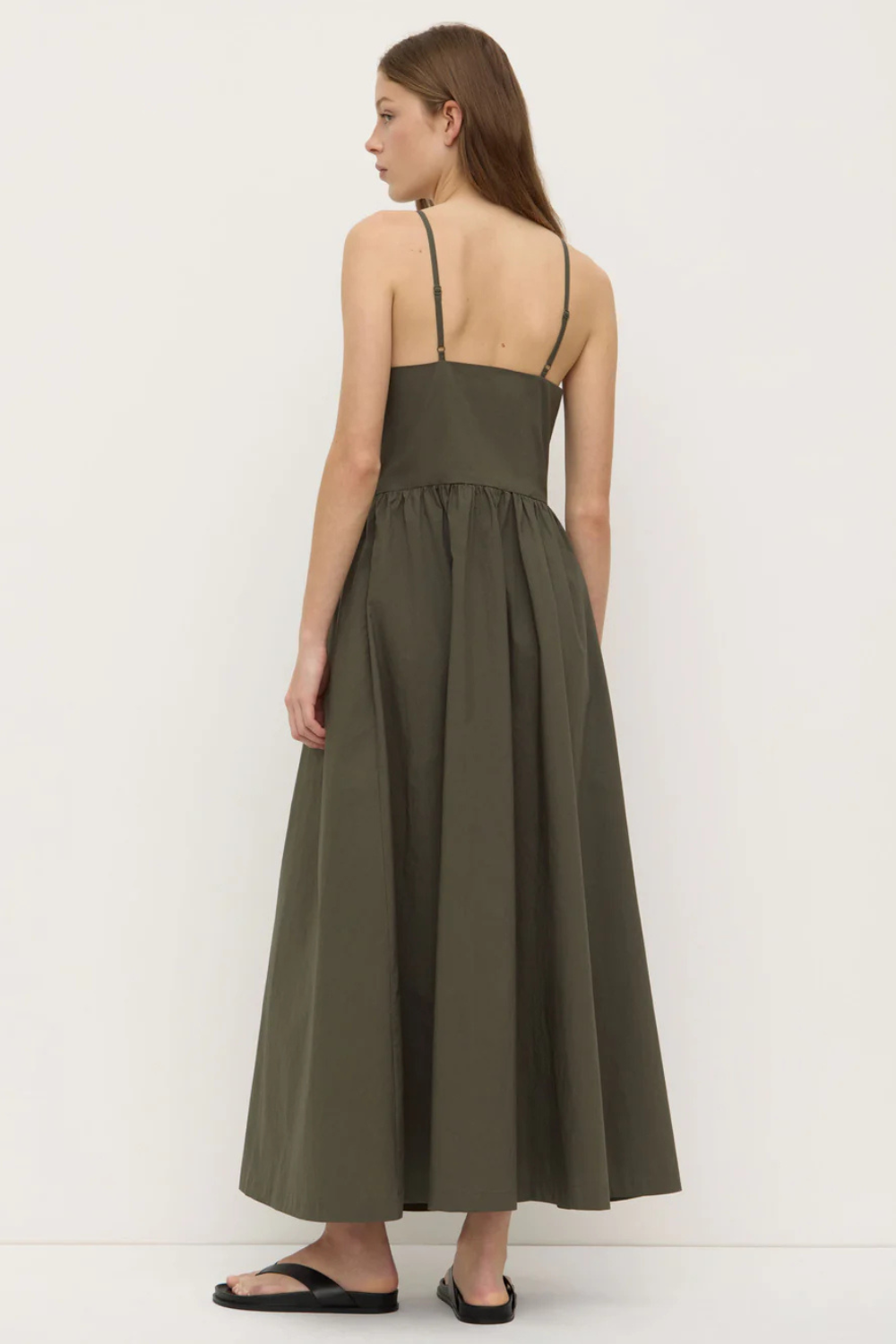 Posie Midi Dress | Moss