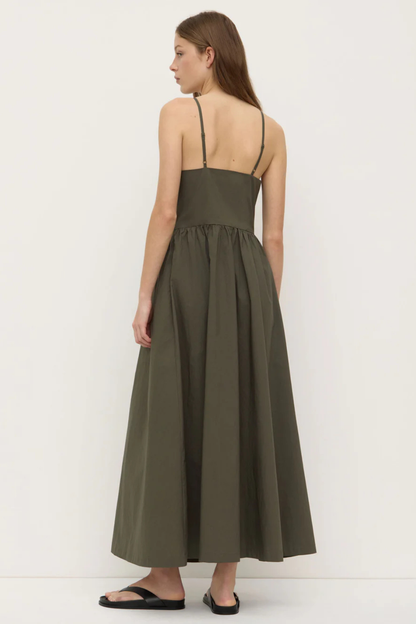 Posie Midi Dress | Moss
