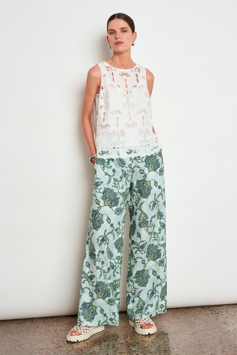 Phase Pant | Fern Paisley